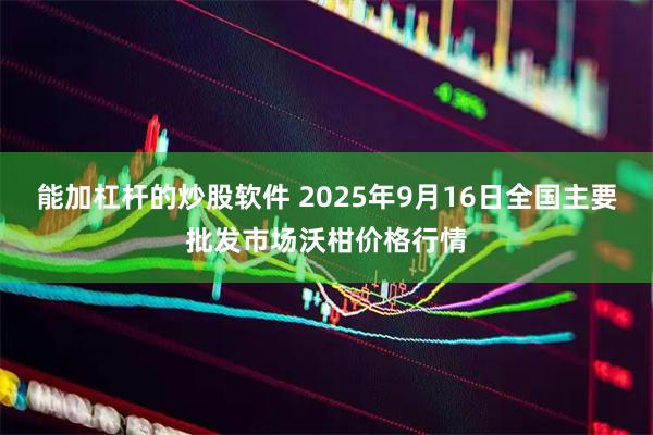 能加杠杆的炒股软件 2025年9月16日全国主要批发市场沃柑价格行情
