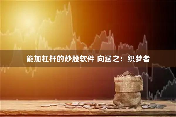 能加杠杆的炒股软件 向涵之：织梦者